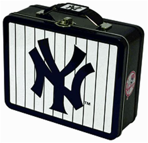 yankees metal lunch box|Amazon.com: Yankees Lunchbox.